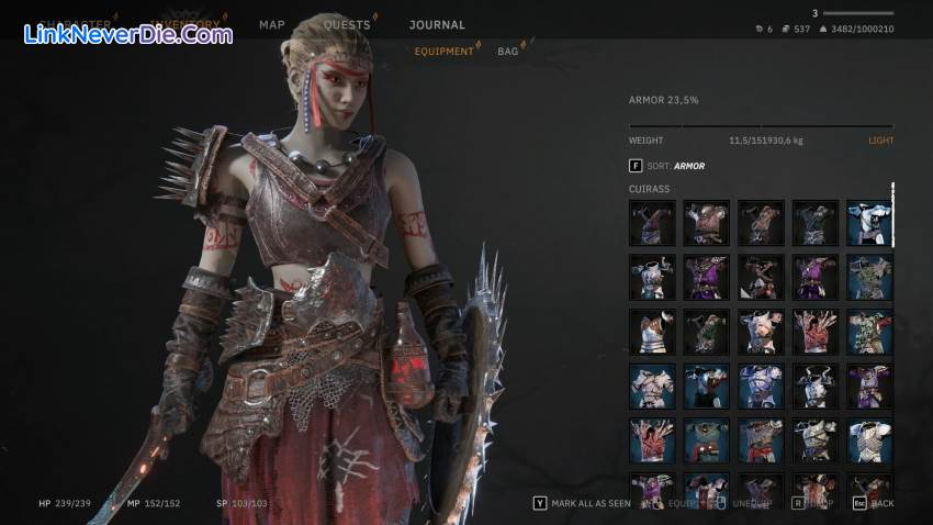 Hình ảnh trong game Tainted Grail: The Fall of Avalon (screenshot)