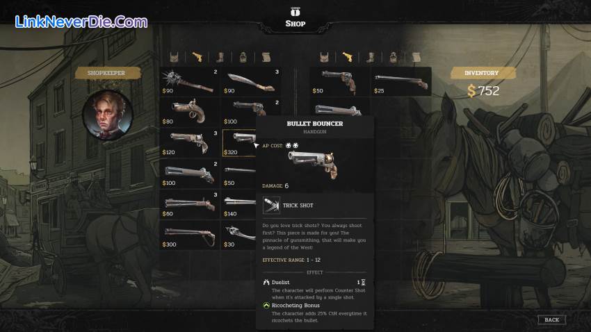 Hình ảnh trong game Hard West 2 (screenshot)