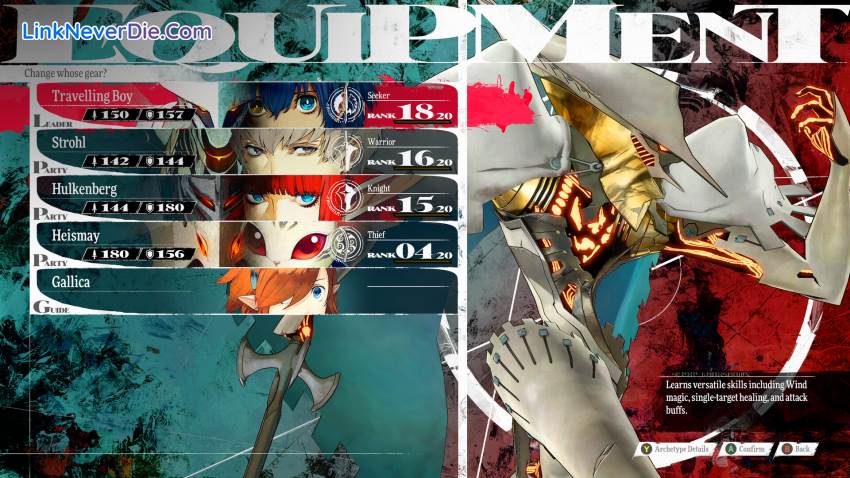 Hình ảnh trong game Metaphor: ReFantazio (screenshot)