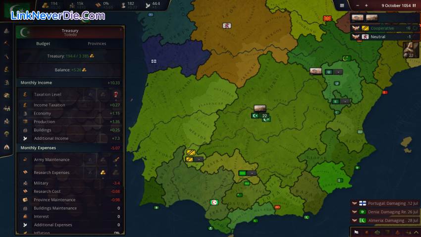 Hình ảnh trong game Age of History 3 (screenshot)