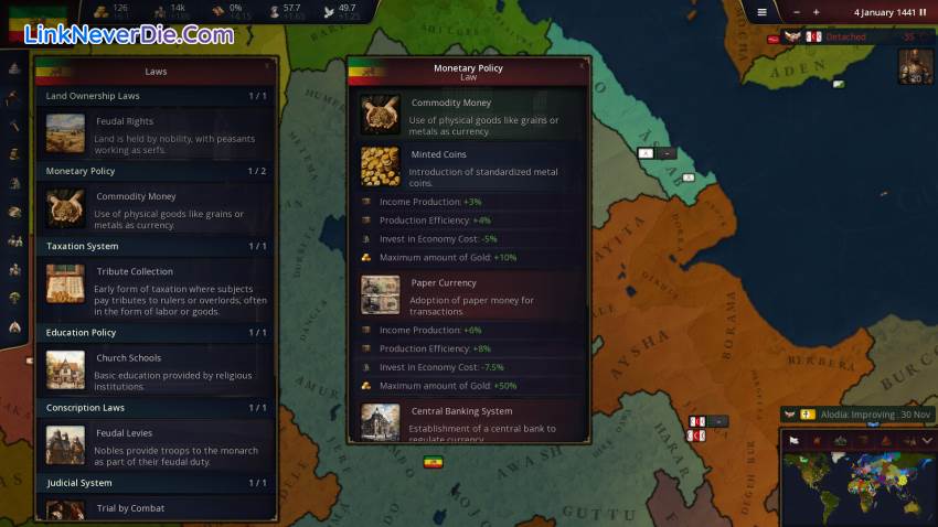 Hình ảnh trong game Age of History 3 (screenshot)