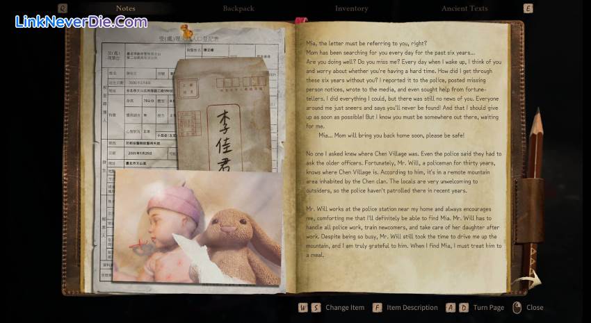 Hình ảnh trong game Incantation (screenshot)
