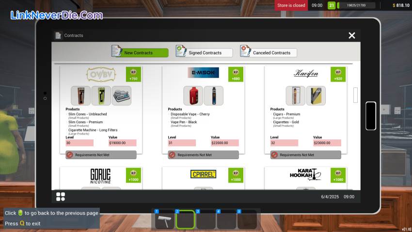 Hình ảnh trong game Tobacco Shop Simulator (screenshot)