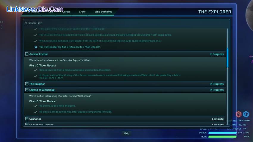 Hình ảnh trong game Starcom: Unknown Space (screenshot)