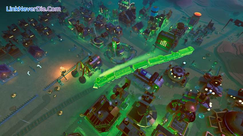 Hình ảnh trong game SteamWorld Build (screenshot)