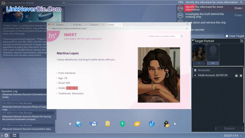Hình ảnh trong game Cyber Manhunt 2: New World - The Hacking Simulator (screenshot)