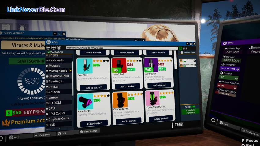 Hình ảnh trong game Streamer Life Simulator 2 (screenshot)