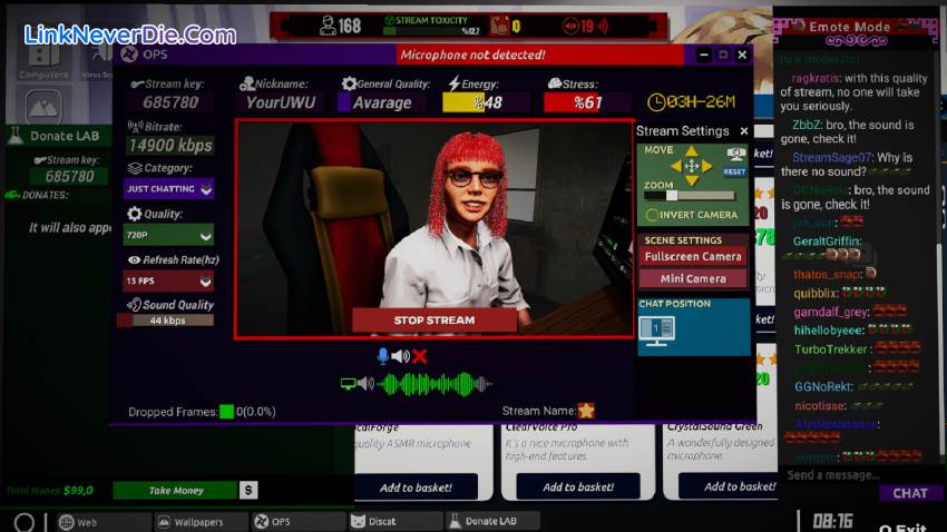 Hình ảnh trong game Streamer Life Simulator 2 (screenshot)