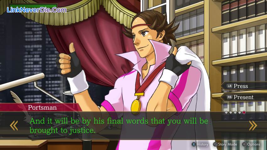 Hình ảnh trong game Ace Attorney Investigations Collection (screenshot)