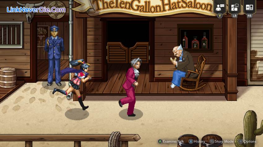 Hình ảnh trong game Ace Attorney Investigations Collection (screenshot)