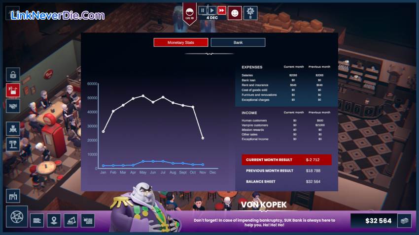 Hình ảnh trong game Blood Bar Tycoon (screenshot)