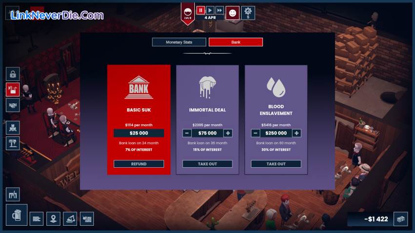 Hình ảnh trong game Blood Bar Tycoon (screenshot)