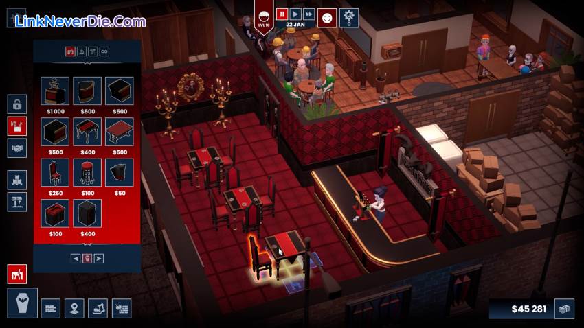 Hình ảnh trong game Blood Bar Tycoon (screenshot)