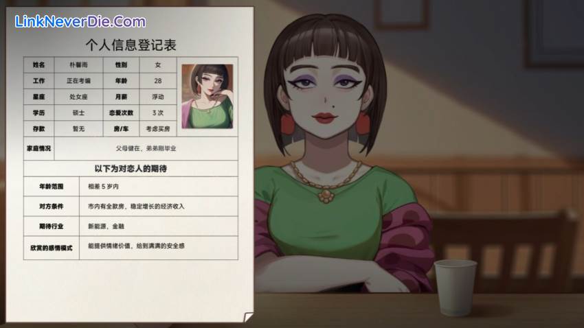 Hình ảnh trong game Matchmaking Inc. (screenshot)