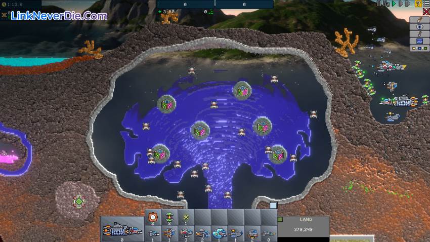 Hình ảnh trong game Creeper World IXE (screenshot)