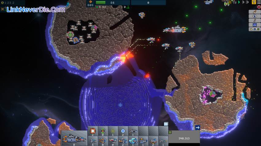 Hình ảnh trong game Creeper World IXE (screenshot)