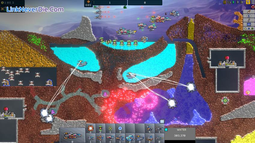 Hình ảnh trong game Creeper World IXE (screenshot)