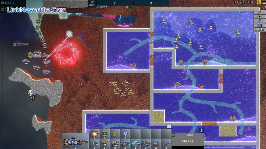 Hình ảnh trong game Creeper World IXE (screenshot)