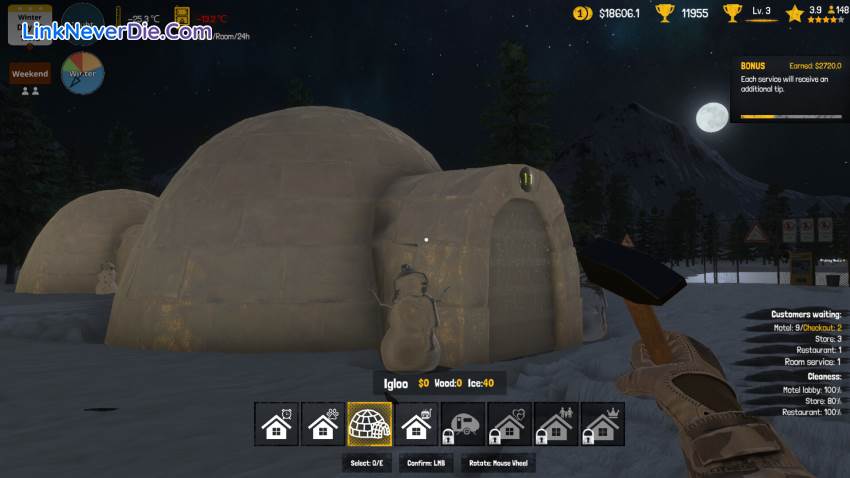 Hình ảnh trong game Arctic Motel Simulator (screenshot)