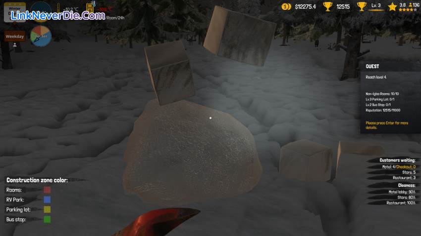 Hình ảnh trong game Arctic Motel Simulator (screenshot)