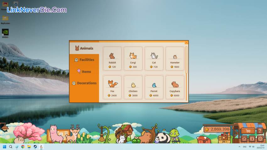 Hình ảnh trong game Tiny Pasture (screenshot)