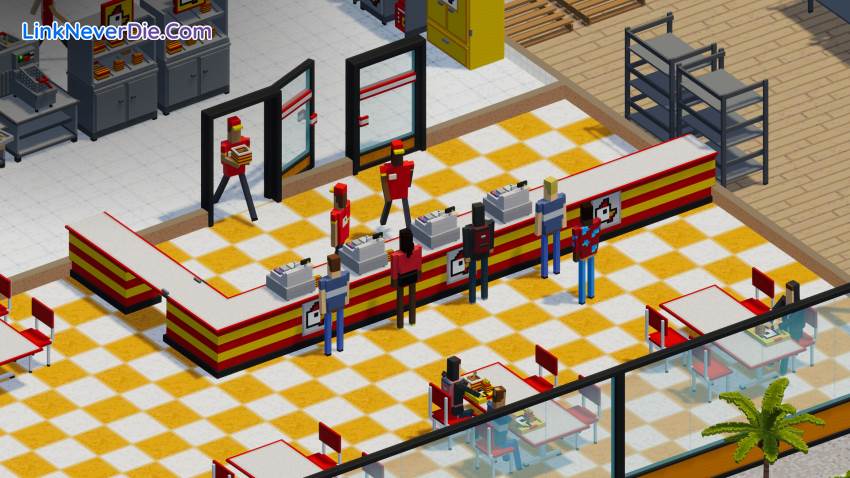 Hình ảnh trong game Definitely Not Fried Chicken (screenshot)