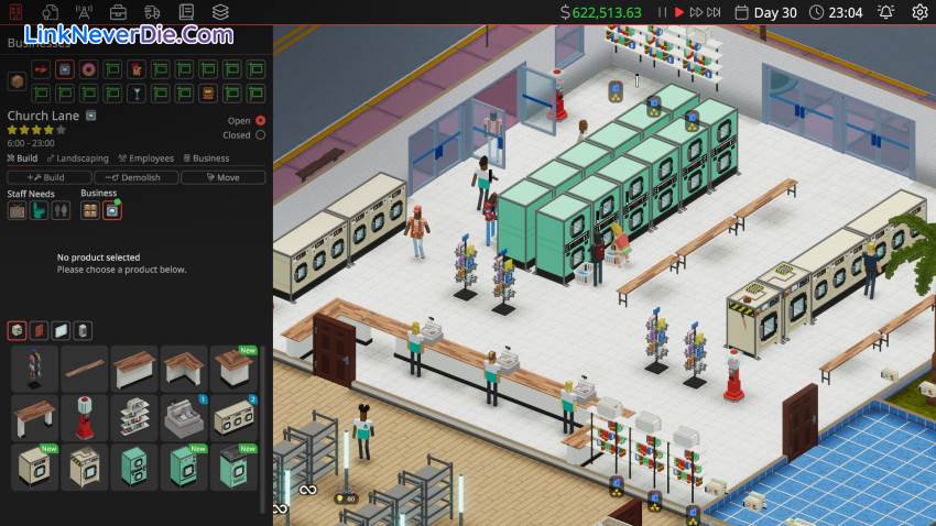 Hình ảnh trong game Definitely Not Fried Chicken (screenshot)