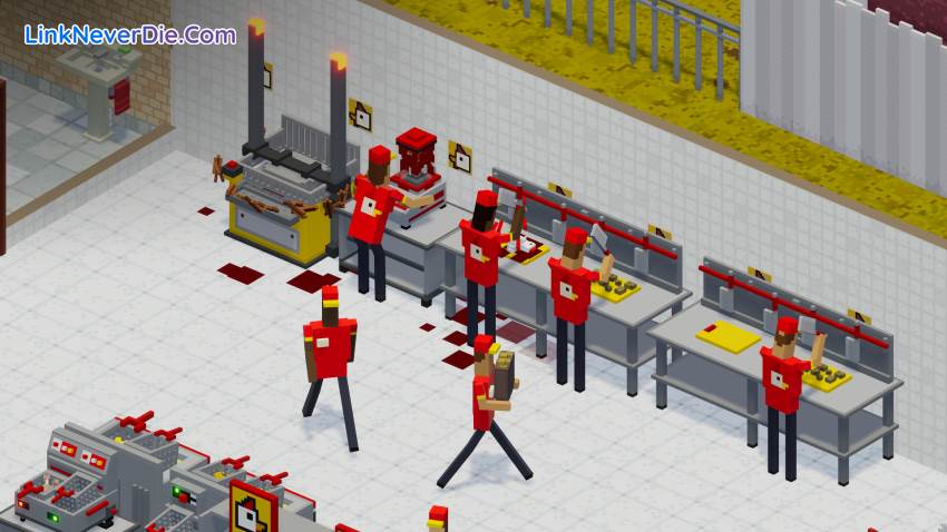 Hình ảnh trong game Definitely Not Fried Chicken (screenshot)