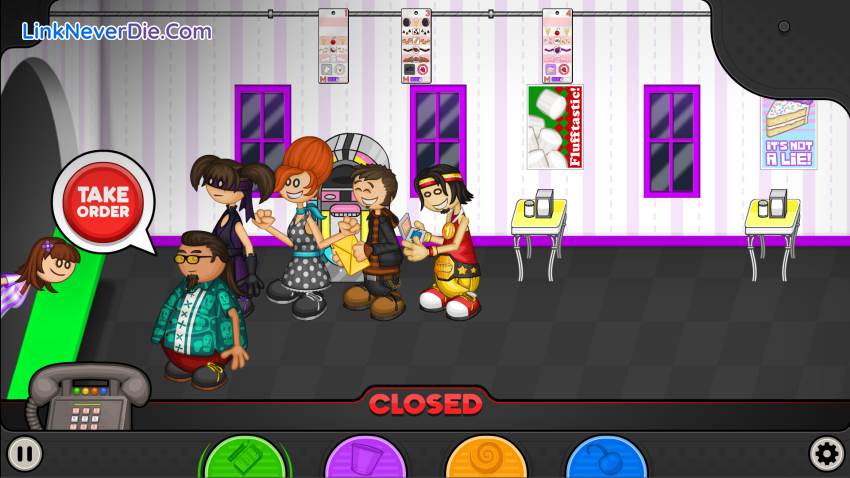 Hình ảnh trong game Papa's Freezeria Deluxe (screenshot)