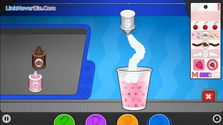 Hình ảnh trong game Papa's Freezeria Deluxe (screenshot)