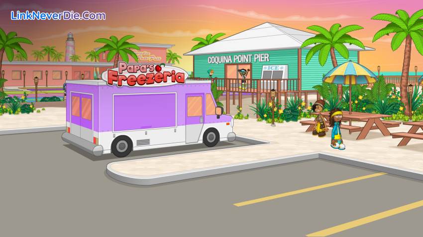 Hình ảnh trong game Papa's Freezeria Deluxe (screenshot)