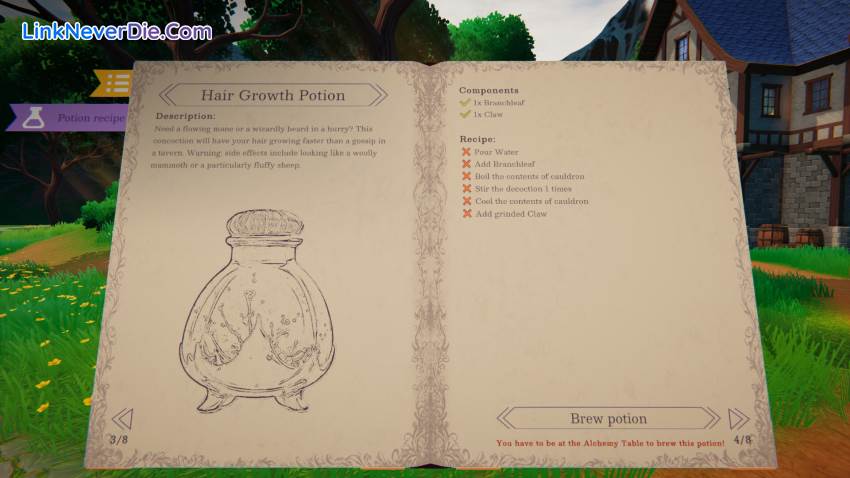 Hình ảnh trong game Alchemist Shop Simulator (screenshot)