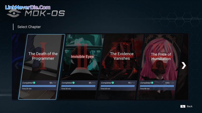 Hình ảnh trong game Cyber Manhunt (screenshot)