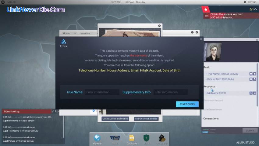 Hình ảnh trong game Cyber Manhunt (screenshot)