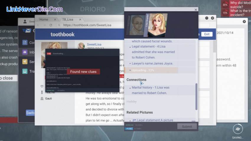 Hình ảnh trong game Cyber Manhunt (screenshot)