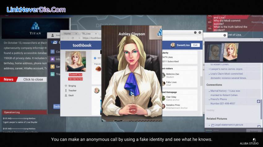 Hình ảnh trong game Cyber Manhunt (screenshot)