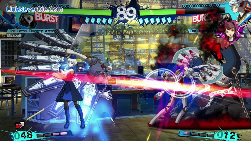 Hình ảnh trong game Persona 4 Arena Ultimax (screenshot)