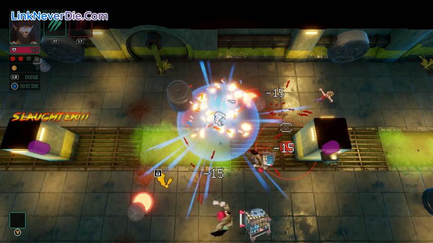 Hình ảnh trong game HyperParasite (screenshot)