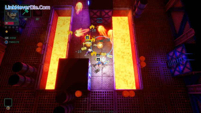 Hình ảnh trong game HyperParasite (screenshot)