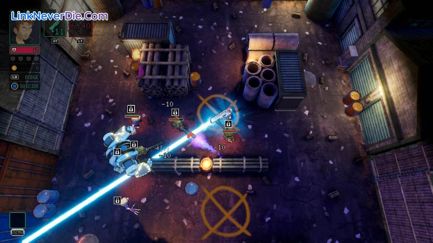 Hình ảnh trong game HyperParasite (screenshot)