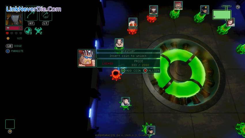 Hình ảnh trong game HyperParasite (screenshot)