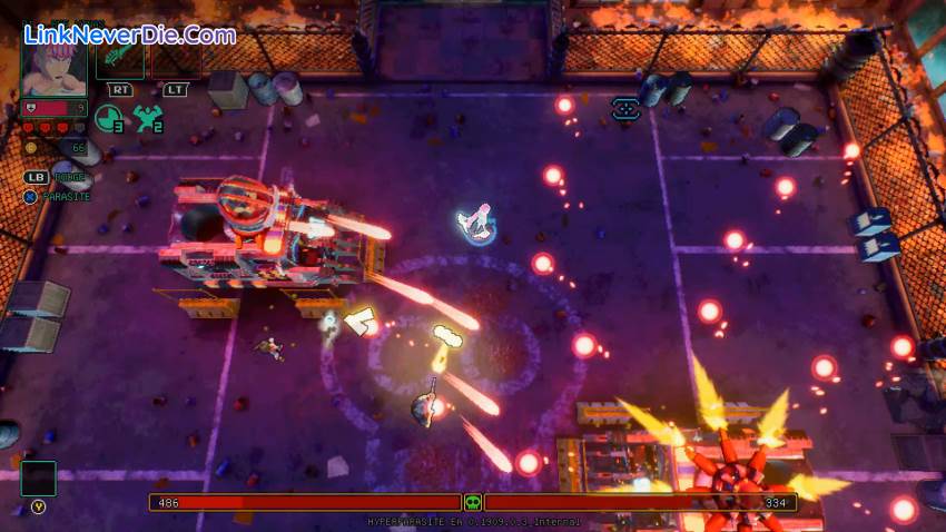 Hình ảnh trong game HyperParasite (screenshot)