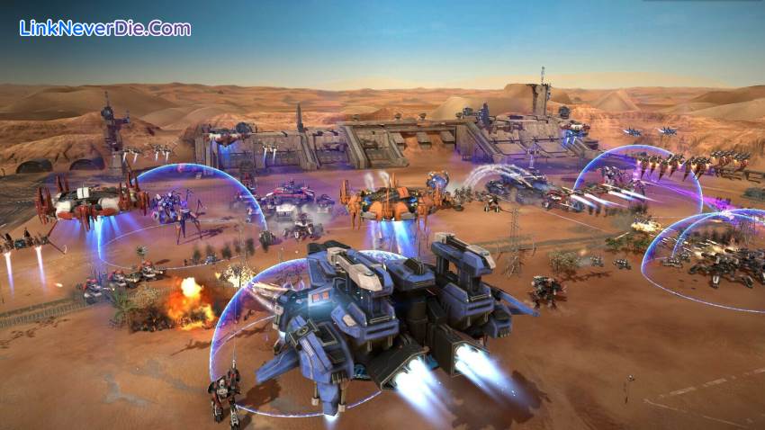 Hình ảnh trong game Mechabellum (screenshot)