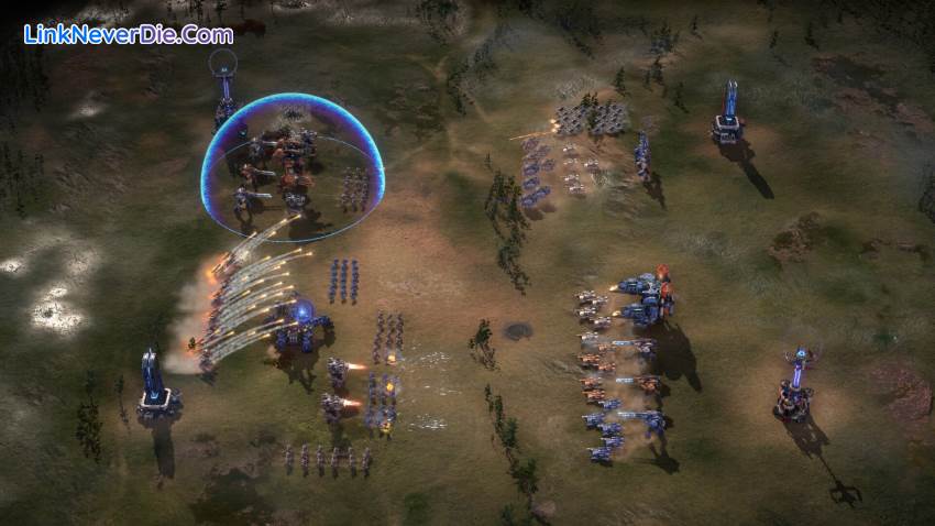 Hình ảnh trong game Mechabellum (screenshot)