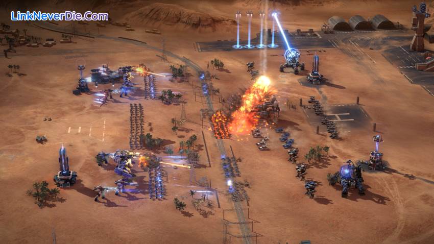 Hình ảnh trong game Mechabellum (screenshot)