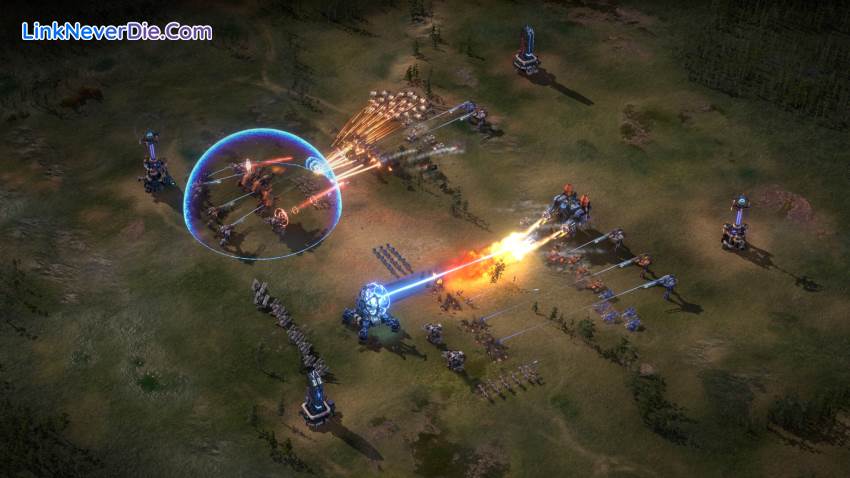 Hình ảnh trong game Mechabellum (screenshot)