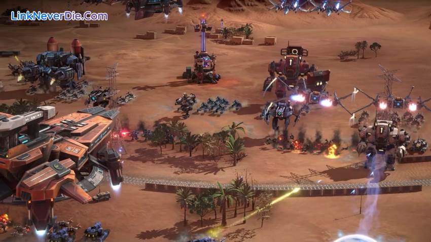 Hình ảnh trong game Mechabellum (screenshot)