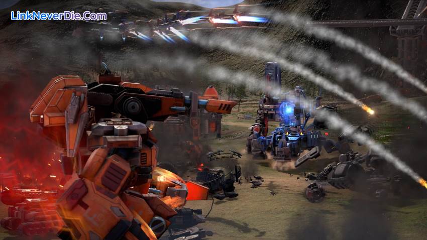 Hình ảnh trong game Mechabellum (screenshot)