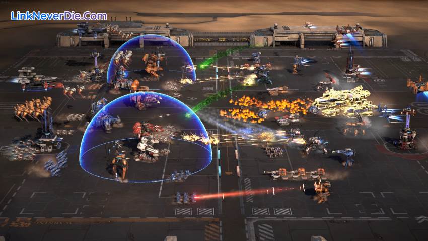 Hình ảnh trong game Mechabellum (screenshot)