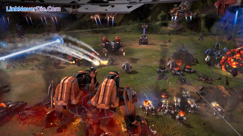 Hình ảnh trong game Mechabellum (screenshot)